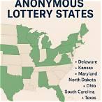 states where lottery winners can remain anonymous